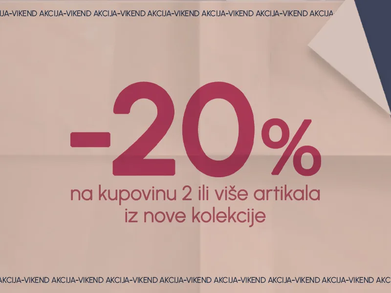 BEBAKIDS: 20% Popusta na Novu Kolekciju za 2 i više artikala