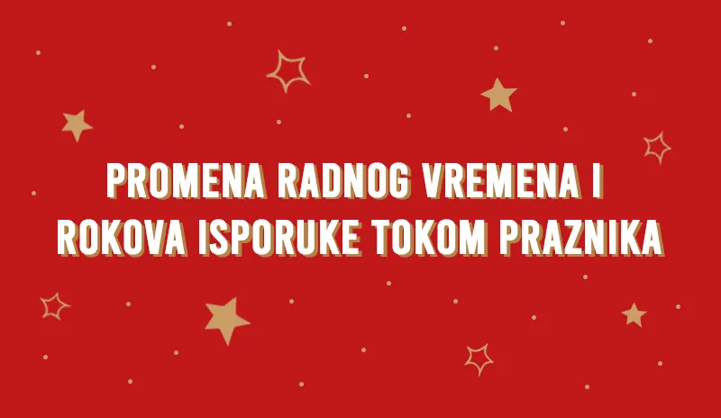 NOVOGODIŠNJE RADNO VRIJEME