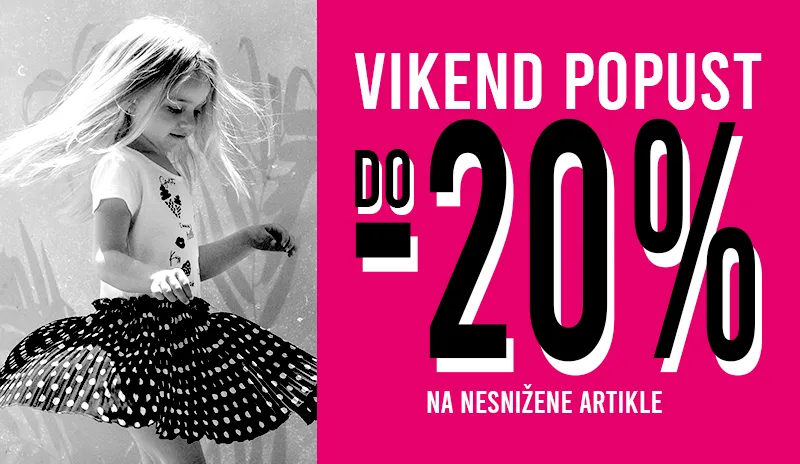 VIKEND AKCIJA -20%
