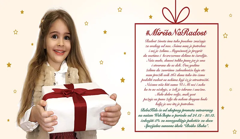 HUMANITARNA AKCIJA #MirišeNaRadost