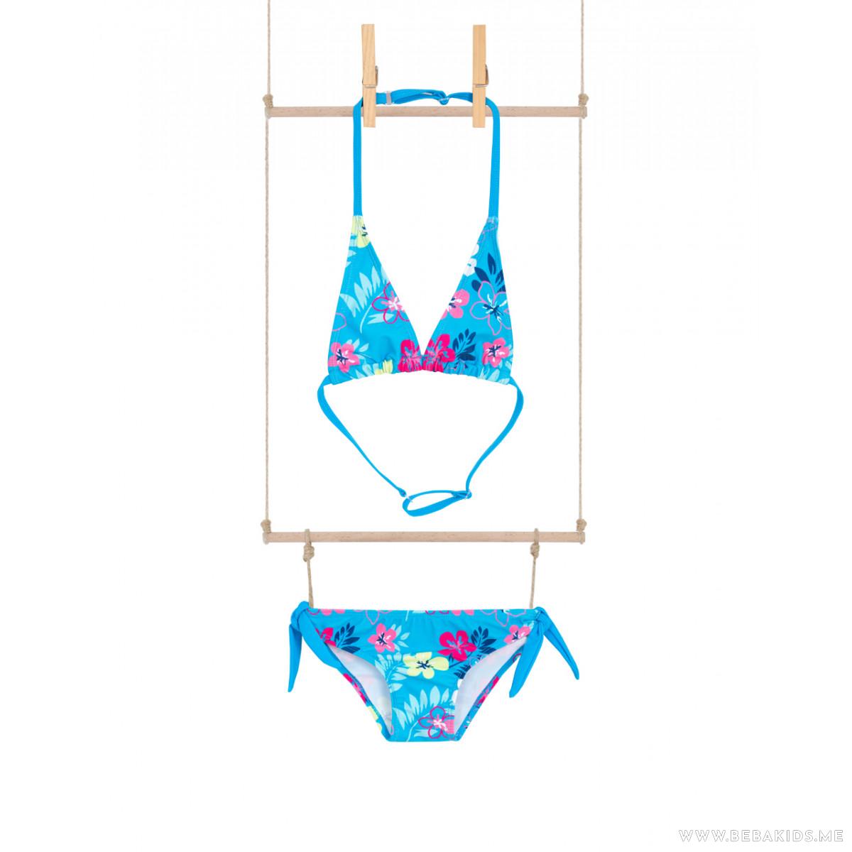 KUPAĆI BIKINI ZA DJEVOJČICE FLORAL
