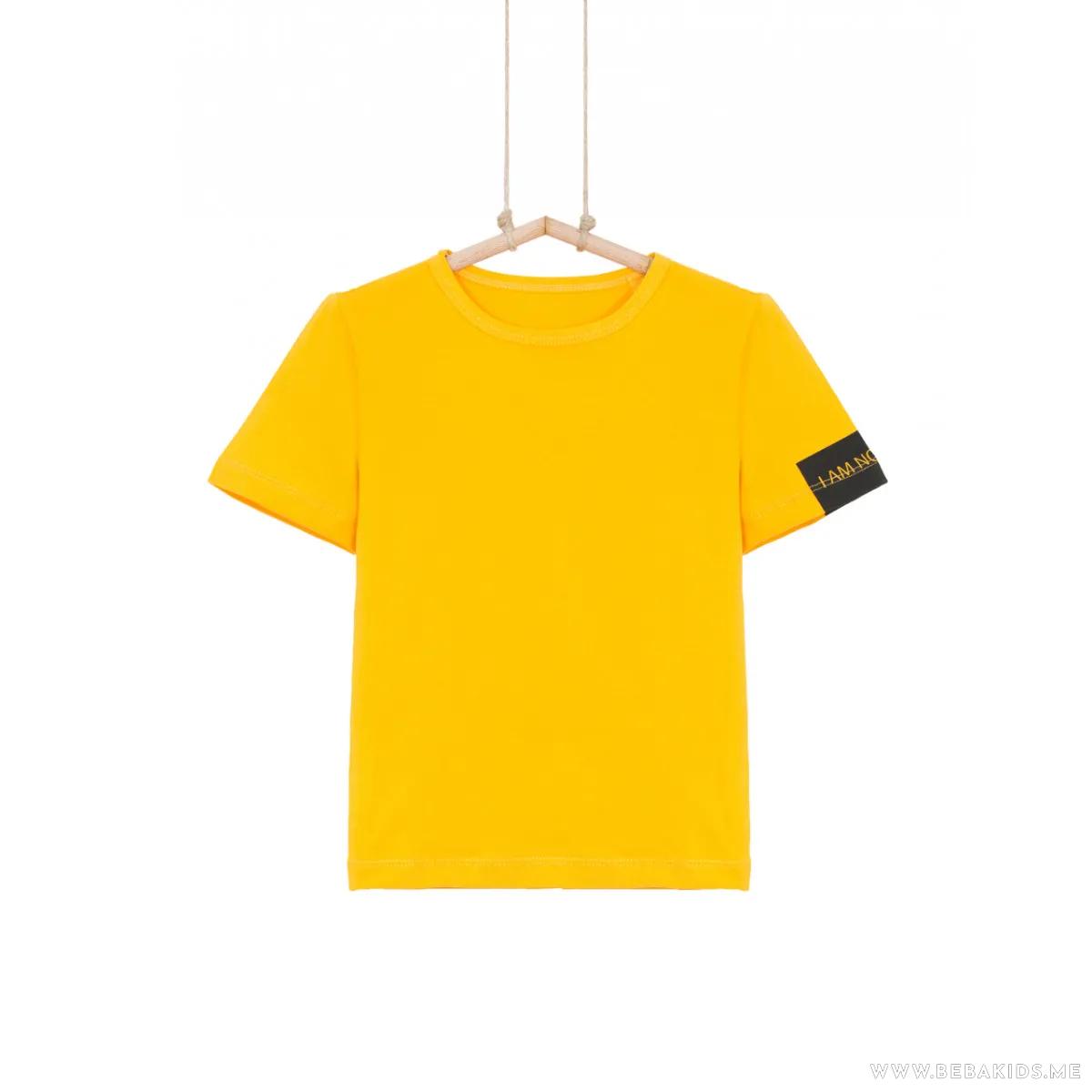 MAJICA BASIC ZA DJEČAKE ŽUTA