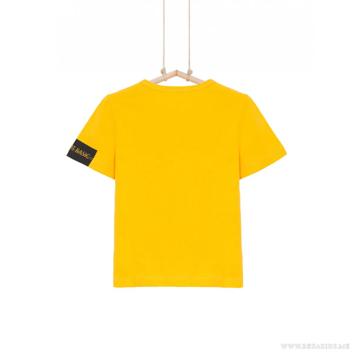 MAJICA BASIC ZA DJEČAKE ŽUTA