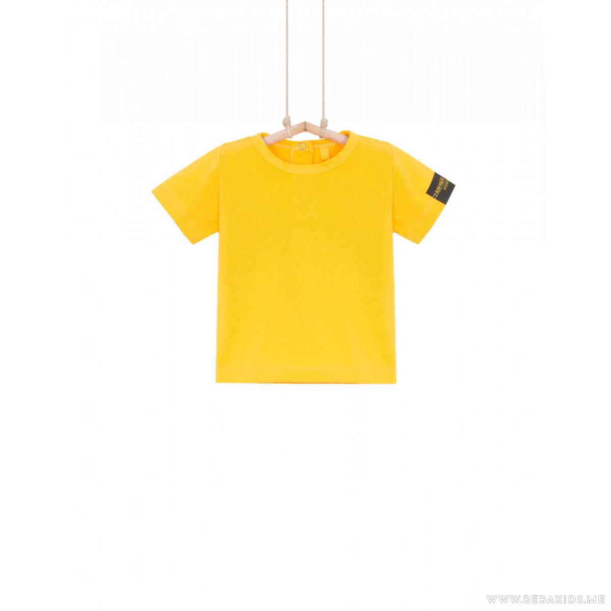MAJICA ZA DJEČAKE BASIC ŽUTA