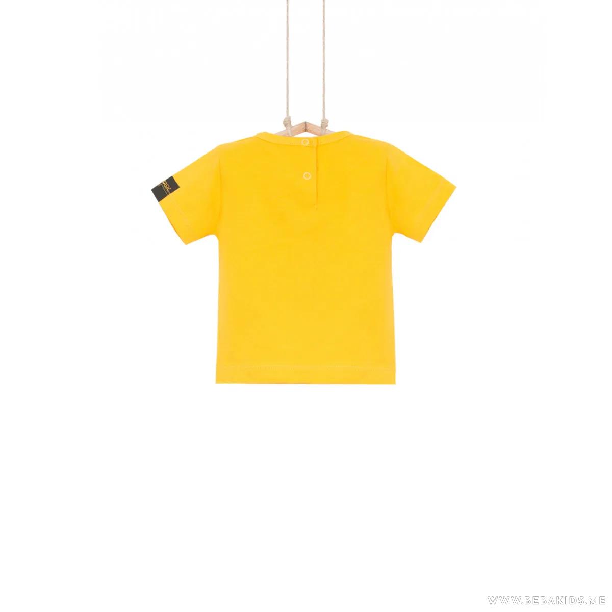 MAJICA BASIC ZA DJEČAKE ZUTA