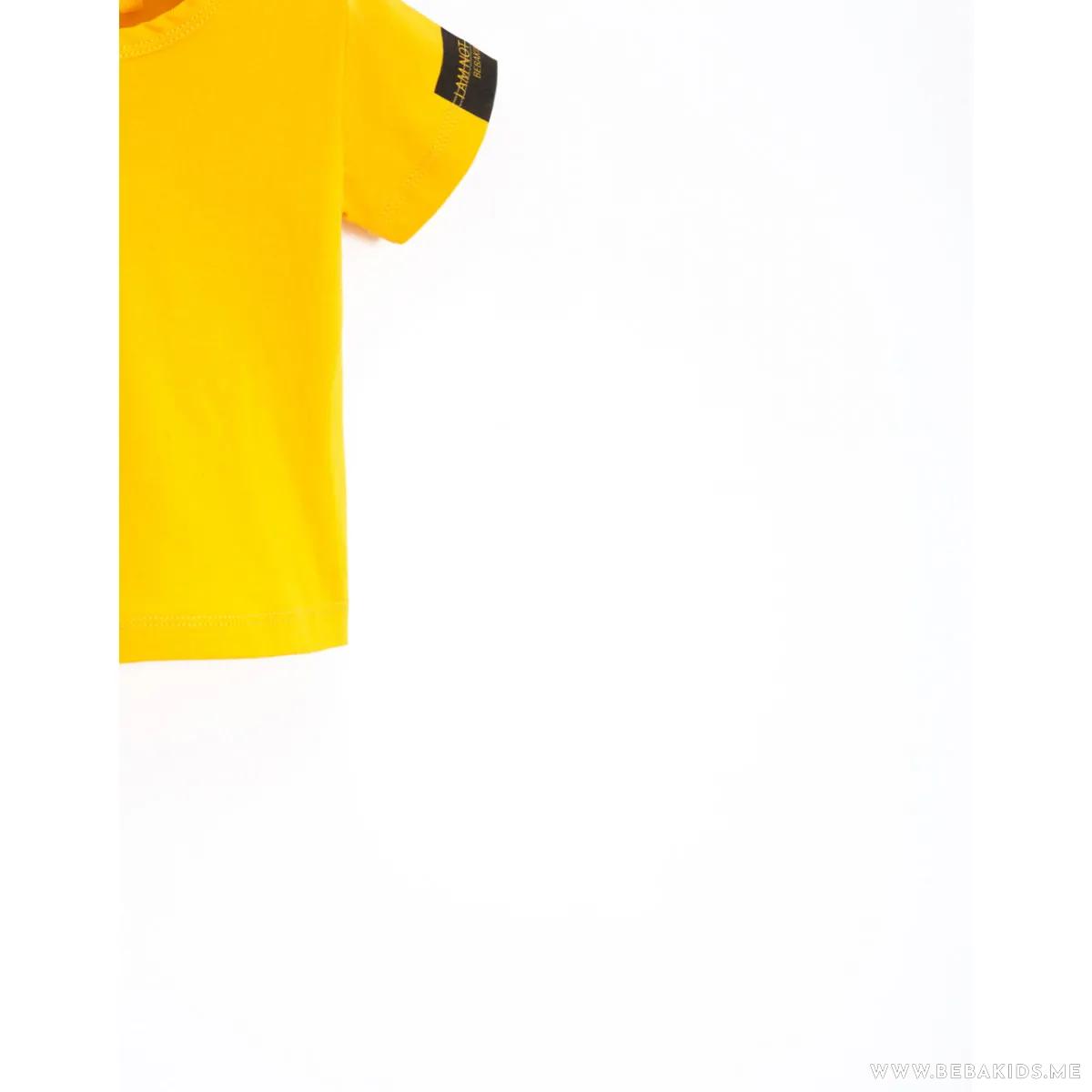 MAJICA BASIC ZA DJEČAKE ZUTA